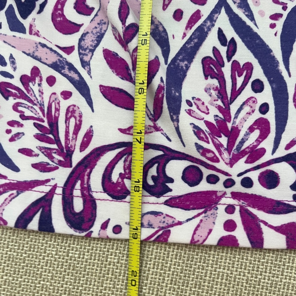 Title Nine Purple and Pink A-Line Skirt - Picture 4 of 6